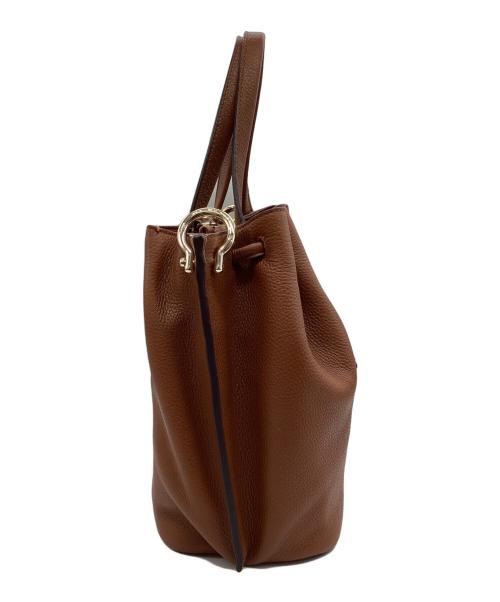 COLE HAAN（コールハーン）COLE HAAN (コールハーン) スモールバケット ブラウンの古着・服飾アイテム