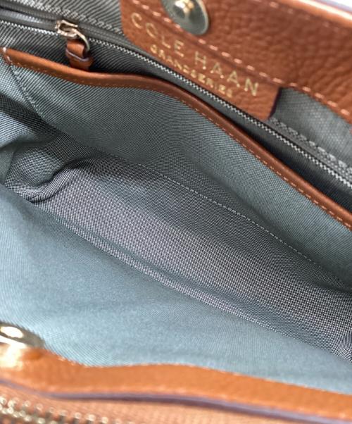COLE HAAN（コールハーン）COLE HAAN (コールハーン) スモールバケット ブラウンの古着・服飾アイテム
