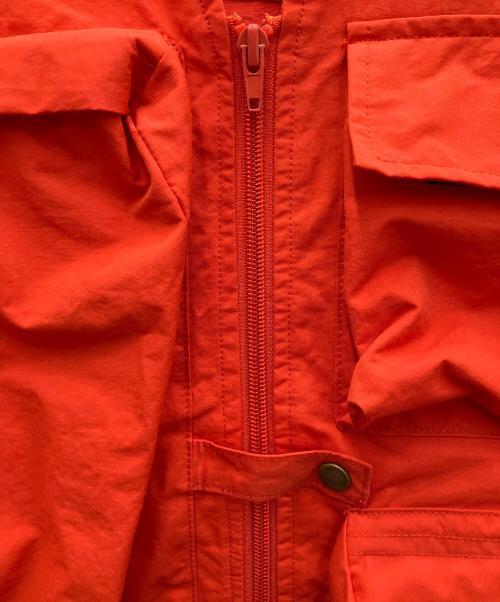 B.BALLSY（ボールジーブラザーズ）B.BALLSY (ボールジーブラザーズ) ナイロンベスト オレンジ サイズ:Fの古着・服飾アイテム