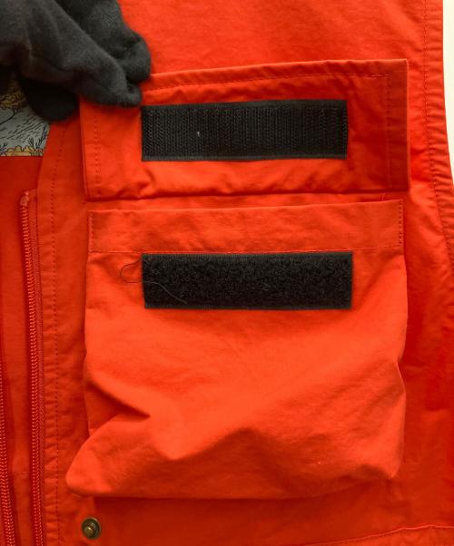 B.BALLSY（ボールジーブラザーズ）B.BALLSY (ボールジーブラザーズ) ナイロンベスト オレンジ サイズ:Fの古着・服飾アイテム