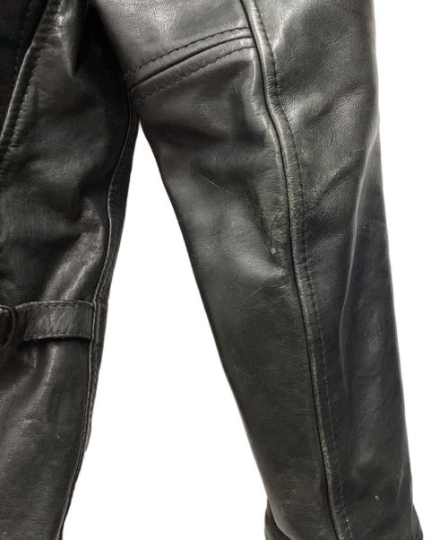 Schott（ショット）Schott (ショット) シングルライダースジャケット ブラック サイズ:SIZE Mの古着・服飾アイテム