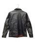 Schott (ショット) シングルライダースジャケット ブラック サイズ:SIZE M：24000円