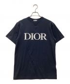 Diorディオール）の古着「オーバーサイズロゴTシャツ」｜ネイビー