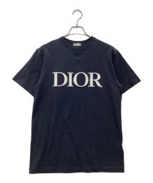 Dior（ディオール）の古着「オーバーサイズロゴTシャツ」｜ネイビー