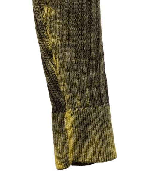 DIESEL（ディーゼル）DIESEL (ディーゼル) K-ANDELERO クルーネックニット イエロー サイズ:SIZE Mの古着・服飾アイテム