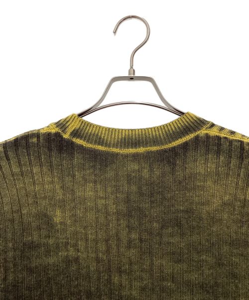 DIESEL（ディーゼル）DIESEL (ディーゼル) K-ANDELERO クルーネックニット イエロー サイズ:SIZE Mの古着・服飾アイテム