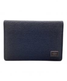 PORTER（ポーター）の古着「カレントカードケース」｜ネイビー