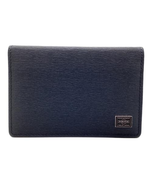 PORTER（ポーター）PORTER (ポーター) カレントカードケース ネイビーの古着・服飾アイテム