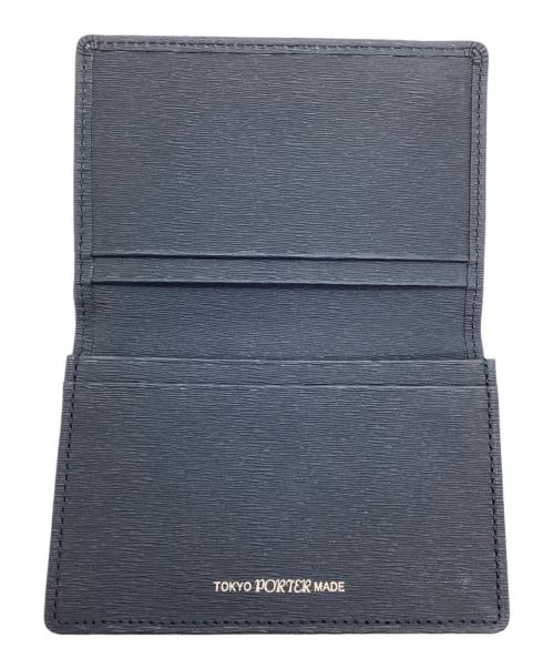 PORTER（ポーター）PORTER (ポーター) カレントカードケース ネイビーの古着・服飾アイテム