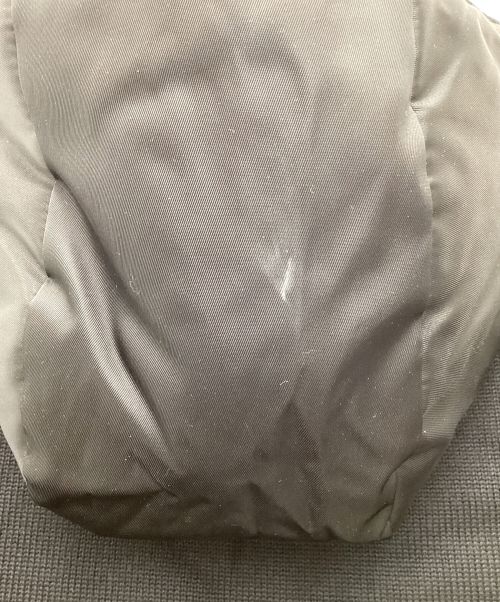 PRADA（プラダ）PRADA (プラダ) WOOL RE-NYLON GABARDINE HOODIE 2020年 ブラック サイズ:SIZE 44の古着・服飾アイテム