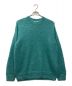 AURALEE（オーラリー）の古着「BRUSHED SUPER KID MOHAIR MIX KNIT PO」｜ブルー