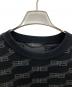 BALENCIAGA (バレンシアガ) BB Monogram Sweater Nero 23SS ブラック×グレー サイズ:SIZE M：45000円