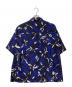 EDIFICE (エディフィス) アロハシャツ ブルー サイズ:SIZE S：5000円