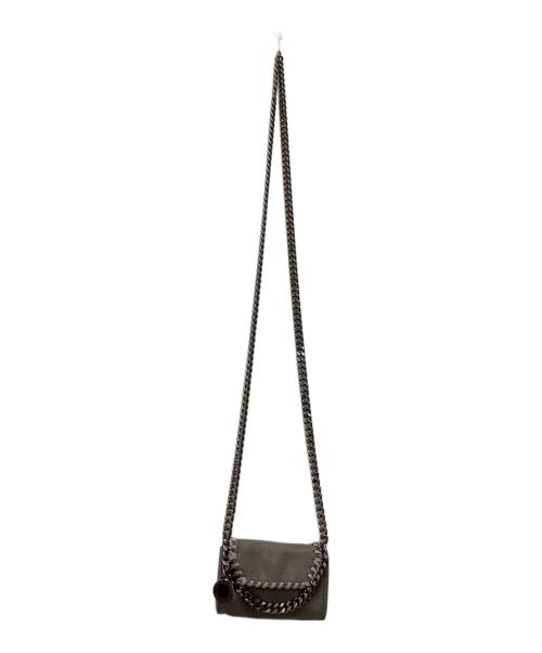 STELLA McCARTNEY（ステラマッカートニー）STELLA McCARTNEY (ステラマッカートニー) チェーンショルダーポーチ グレーの古着・服飾アイテム