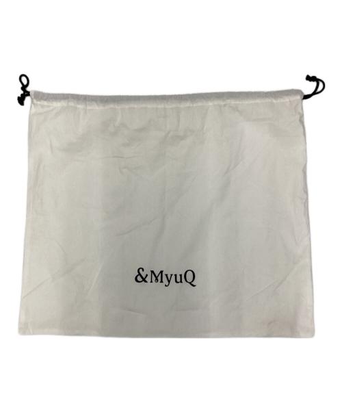 &MyuQ（アンドミューク）&MyuQ (アンドミューク) トートバッグ ERA ブラックの古着・服飾アイテム