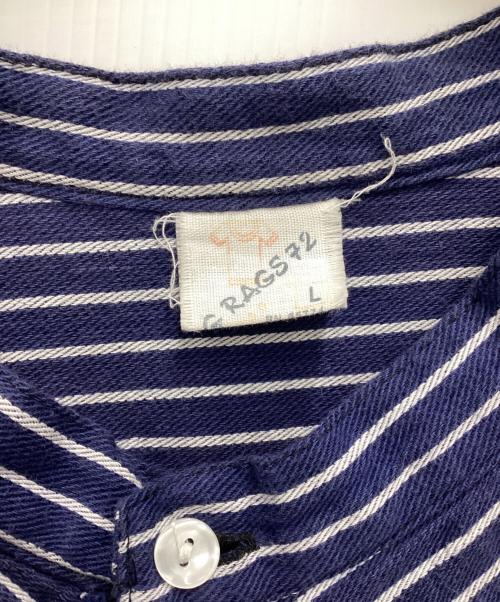 GRAGS 72（-）GRAGS 72 (-) チロリアンシャツ ネイビー サイズ:SIZE Lの古着・服飾アイテム