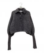 RIM.ARKリムアーク）の古着「Boucle short knit」｜グレー