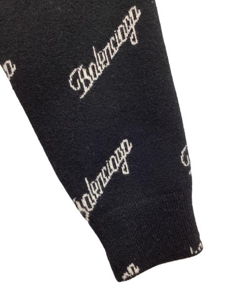 BALENCIAGA（バレンシアガ）BALENCIAGA (バレンシアガ) スラッシュロゴ セーター 20AW ブラック サイズ:SIZE XSの古着・服飾アイテム