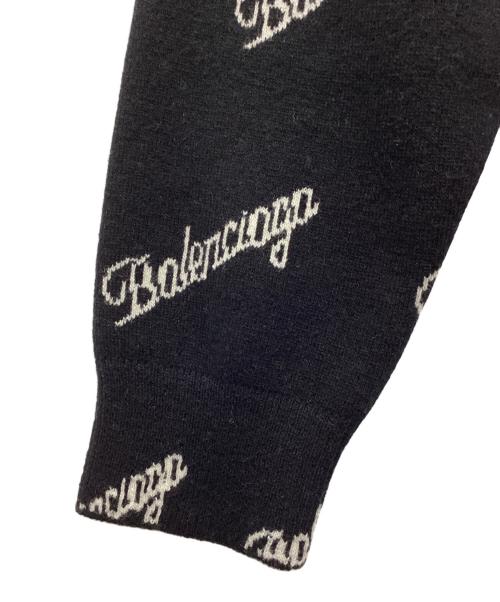 BALENCIAGA（バレンシアガ）BALENCIAGA (バレンシアガ) スラッシュロゴ セーター 20AW ブラック サイズ:SIZE XSの古着・服飾アイテム