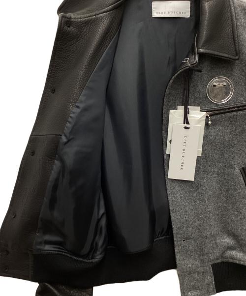 DIET BUTCHER SLIM SKIN（ダイエットブッチャースリムスキン）DIET BUTCHER SLIM SKIN (ダイエットブッチャースリムスキン) バーシティジャケット グレー サイズ:SIZE 1の古着・服飾アイテム