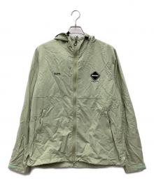 F.C.R.B.×SOPH.別注（エフシーレアルブリストル×ソフネット）の古着「SUPPLEX NYLON HOODEDBLOUSON」｜ライム