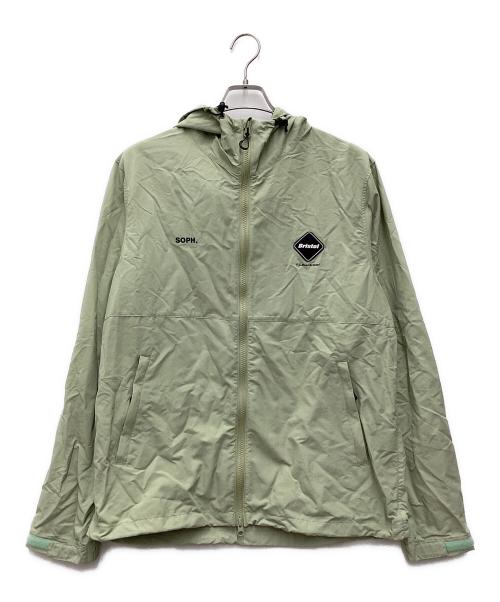 F.C.R.B.（エフシーレアルブリストル）F.C.R.B. (エフシーアールビー) SOPH.別注 (ソフネット) SUPPLEX NYLON HOODEDBLOUSON ライム サイズ:SIZE Lの古着・服飾アイテム