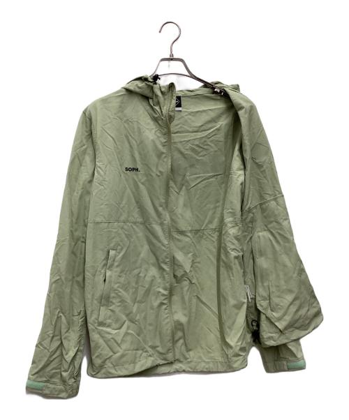 F.C.R.B.（エフシーレアルブリストル）F.C.R.B. (エフシーアールビー) SOPH.別注 (ソフネット) SUPPLEX NYLON HOODEDBLOUSON ライム サイズ:SIZE Lの古着・服飾アイテム