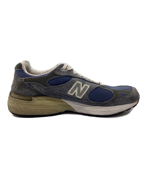 NEW BALANCE（ニューバランス）NEW BALANCE (ニューバランス) スニーカー USA製 ネイビー×グレー サイズ:SIZE 27cmの古着・服飾アイテム