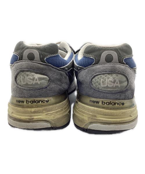 NEW BALANCE（ニューバランス）NEW BALANCE (ニューバランス) スニーカー USA製 ネイビー×グレー サイズ:SIZE 27cmの古着・服飾アイテム