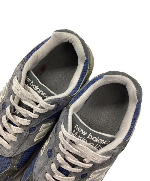 NEW BALANCE（ニューバランス）NEW BALANCE (ニューバランス) スニーカー USA製 ネイビー×グレー サイズ:SIZE 27cmの古着・服飾アイテム
