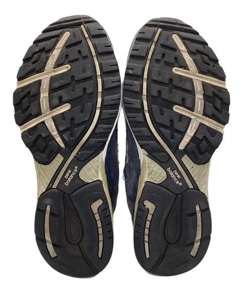 NEW BALANCE（ニューバランス）NEW BALANCE (ニューバランス) スニーカー USA製 ネイビー×グレー サイズ:SIZE 27cmの古着・服飾アイテム