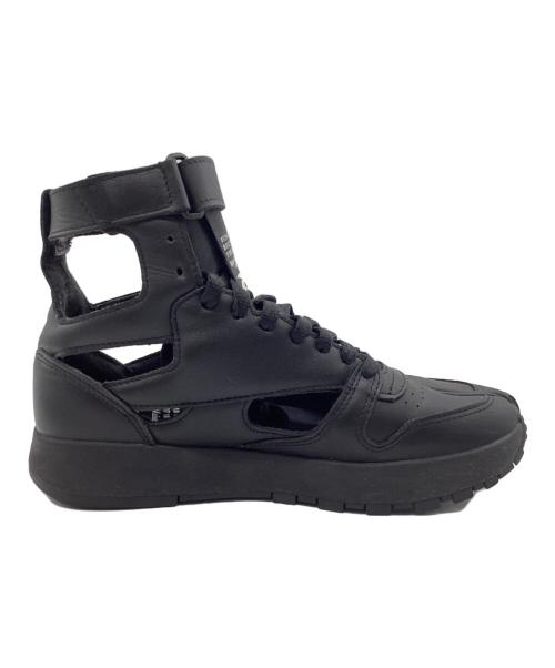 REEBOK（リーボック）REEBOK (リーボック) Maison Margiela (メゾンマルジェラ) CLASSIC LEATHER TABI HIGH ブラック サイズ:SIZE 24cmの古着・服飾アイテム