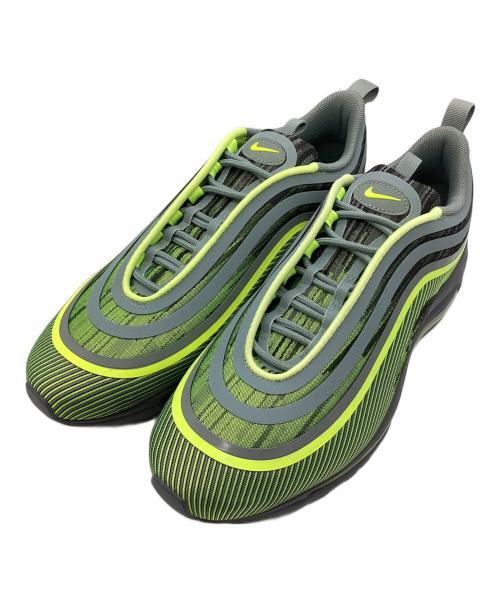 NIKE（ナイキ）NIKE (ナイキ) スニーカー　AIR VAPORMAX FLYKNIT グリーン×グレー サイズ:SIZE 27.5cmの古着・服飾アイテム