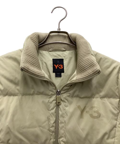 Y-3（ワイスリー）Y-3 (ワイスリー) ダウンジャケット ベージュ サイズ:SIZE Sの古着・服飾アイテム