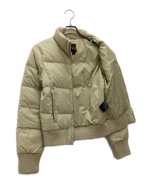 Y-3（ワイスリー）Y-3 (ワイスリー) ダウンジャケット ベージュ サイズ:SIZE Sの古着・服飾アイテム