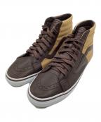FILSON GARMENT×VANSフィルソン ガーメント×バンズ）の古着「スニーカー Sk8-Hi LX」｜ダークブラウン×ベージュ