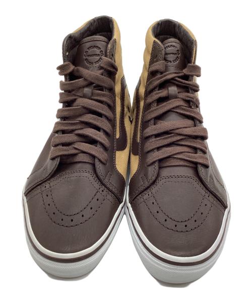 FILSON GARMENT（フィルソン ガーメント）FILSON GARMENT (フィルソン ガーメント) VANS (バンズ) スニーカー Sk8-Hi LX ダークブラウン×ベージュ サイズ:SIZE 28cmの古着・服飾アイテム