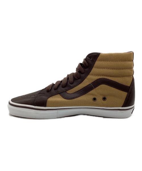 FILSON GARMENT（フィルソン ガーメント）FILSON GARMENT (フィルソン ガーメント) VANS (バンズ) スニーカー Sk8-Hi LX ダークブラウン×ベージュ サイズ:SIZE 28cmの古着・服飾アイテム