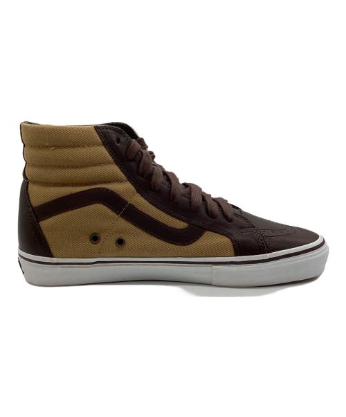FILSON GARMENT（フィルソン ガーメント）FILSON GARMENT (フィルソン ガーメント) VANS (バンズ) スニーカー Sk8-Hi LX ダークブラウン×ベージュ サイズ:SIZE 28cmの古着・服飾アイテム
