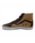 中古・古着 FILSON GARMENT (フィルソン ガーメント) VANS (バンズ) スニーカー Sk8-Hi LX ダークブラウン×ベージュ サイズ:SIZE 28cm：9000円