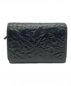 esperantoエスペラント）の古着「2つ折り財布」｜ブラック