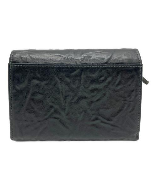 esperanto（エスペラント）esperanto (エスペラント) 2つ折り財布 ブラックの古着・服飾アイテム