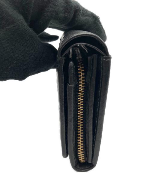 esperanto（エスペラント）esperanto (エスペラント) 2つ折り財布 ブラックの古着・服飾アイテム