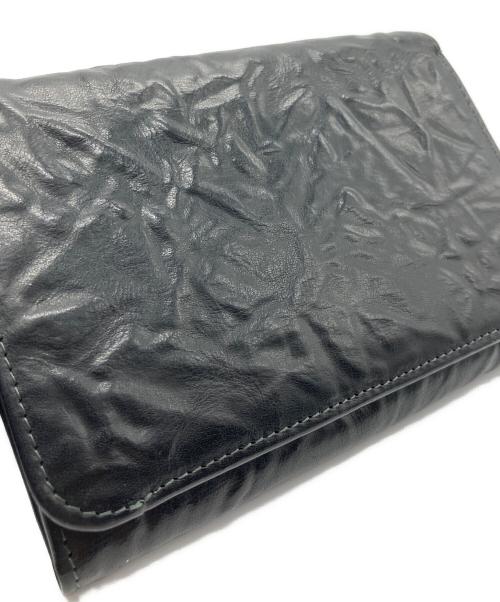 esperanto（エスペラント）esperanto (エスペラント) 2つ折り財布 ブラックの古着・服飾アイテム