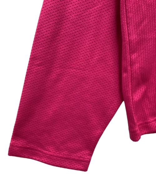 NIKE（ナイキ）NIKE (ナイキ) stussy (ステューシー) Long Sleeve Top Fireberry ショッキングピンク サイズ:SIZE Lの古着・服飾アイテム