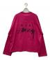 NIKE (ナイキ) stussy (ステューシー) Long Sleeve Top Fireberry ショッキングピンク サイズ:SIZE L：12500円
