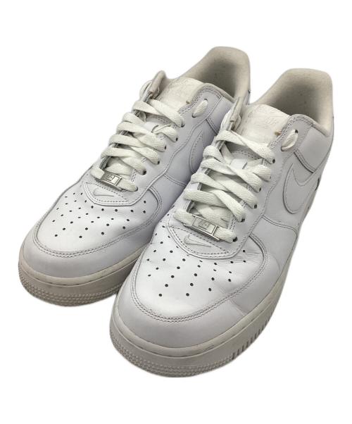 NIKE（ナイキ）NIKE (ナイキ) Supreme (シュプリーム) AIR FORCE1 ホワイト サイズ:SIZE 27.5cmの古着・服飾アイテム