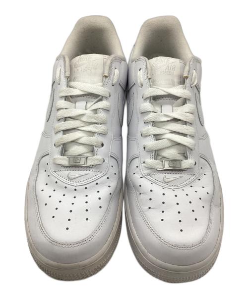 NIKE（ナイキ）NIKE (ナイキ) Supreme (シュプリーム) AIR FORCE1 ホワイト サイズ:SIZE 27.5cmの古着・服飾アイテム
