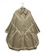 KIARIS VINTAGEキアリズ ヴィンテージ）の古着「ステンカラーコート」｜ベージュ