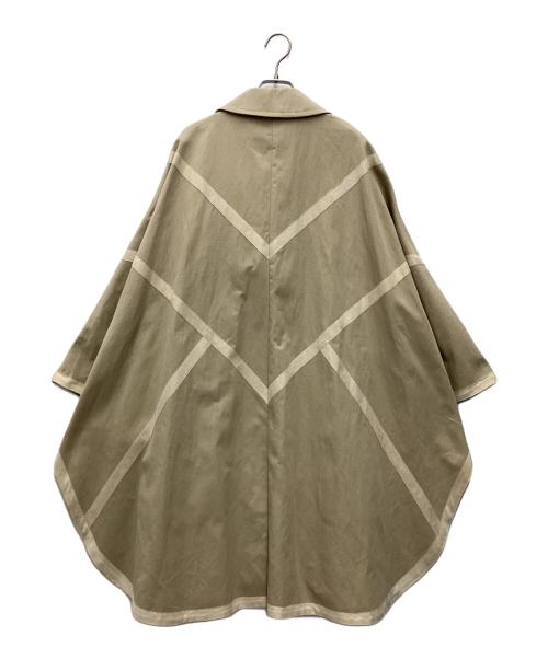 KIARIS VINTAGE（キアリズ ヴィンテージ）kiaris vintage (キアリズ ヴィンテージ) ステンカラーコート ベージュ サイズ:SIZE 不明の古着・服飾アイテム